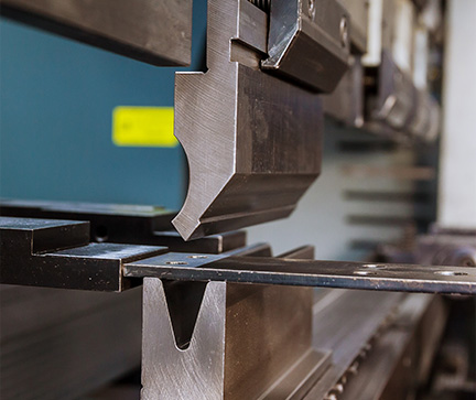 Folded and laser-cut sheet metal parts